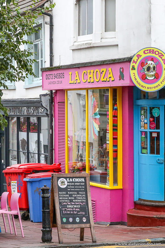 Brighton Restaurant in North Laine
