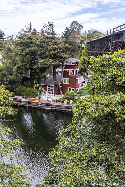 House on Soquel Creek in Capitola