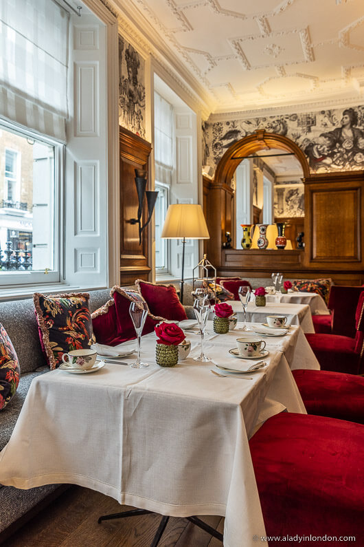 Afternoon Tea at Browns Hotel in Mayfair, London