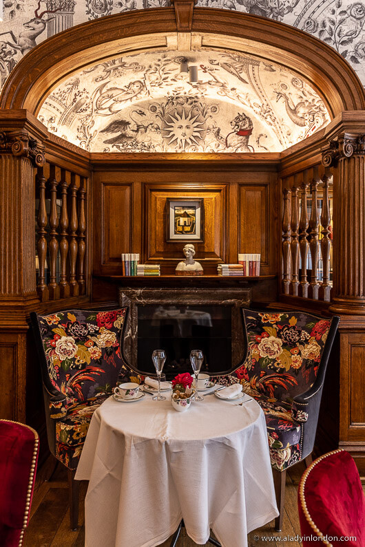 Browns Hotel Afternoon Tea Table