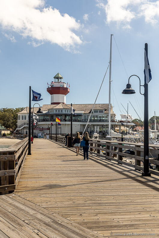 Pier in Harbour Town, South Carolina