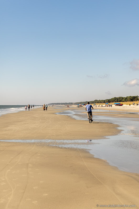 Hilton Head Beach Biking