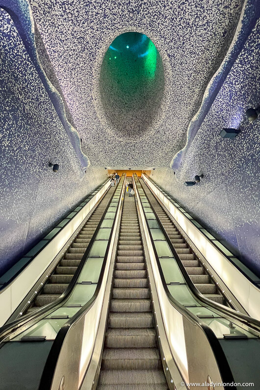 Toledo metro station in Naples 