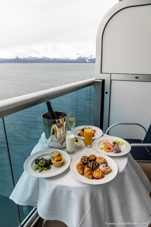 Cruise Balcony Breakfast