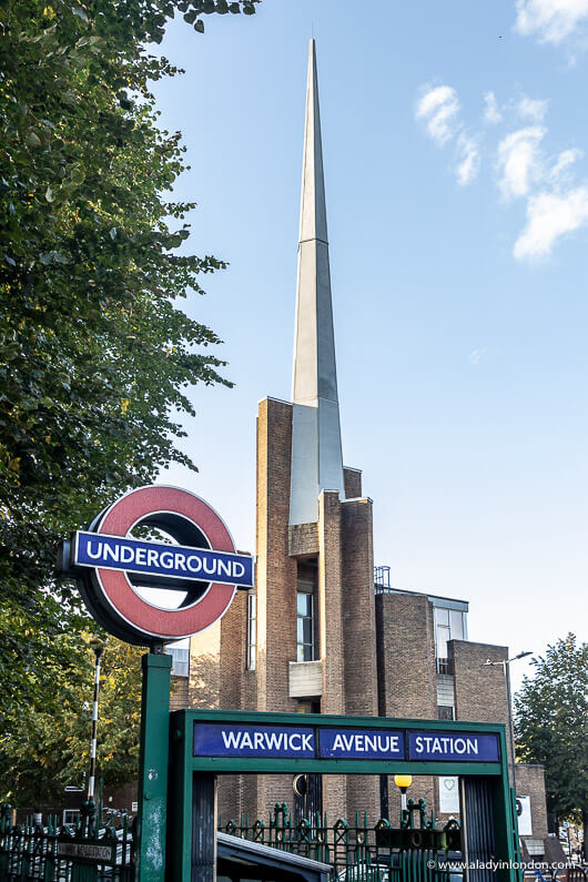 Warwick Avenue Tube Station in London