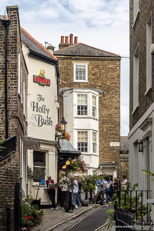 Hampstead pub in London