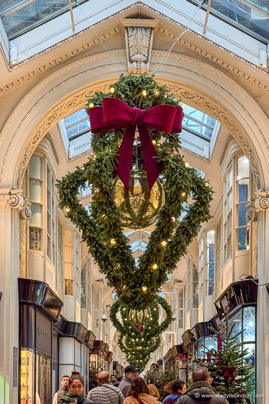 Christmas at Burlington Arcade