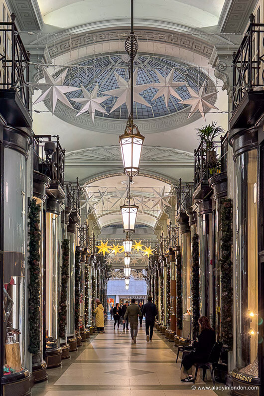 Piccadilly Arcade at Christmas