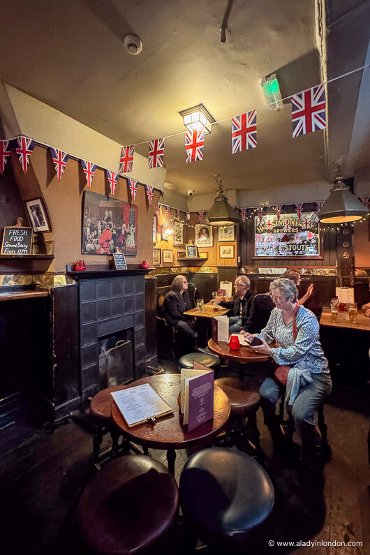 Covent Garden pub interior
