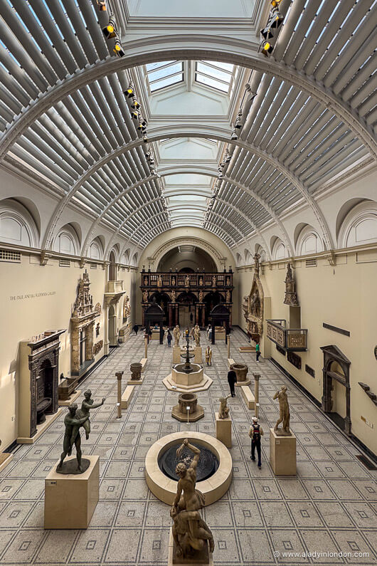 London museum interior