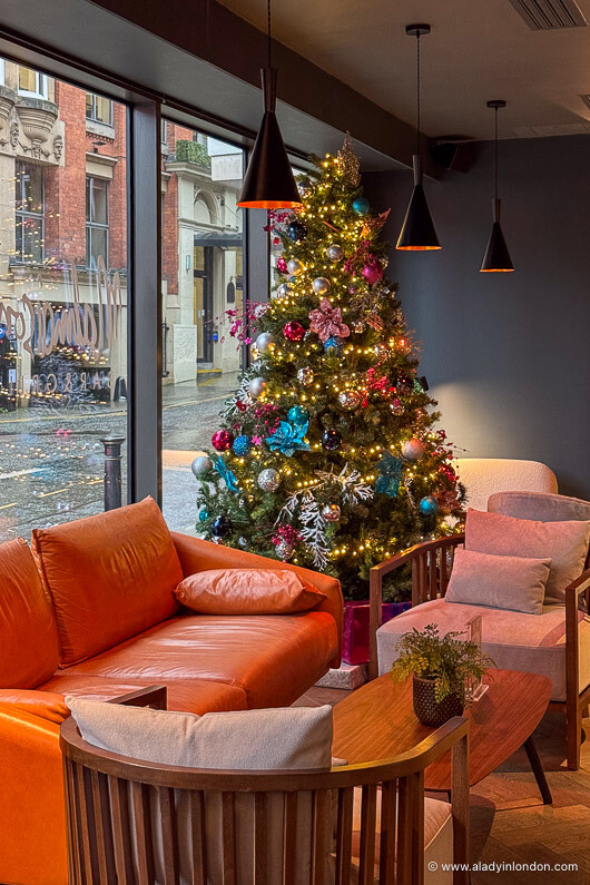 Manchester hotel at Christmas