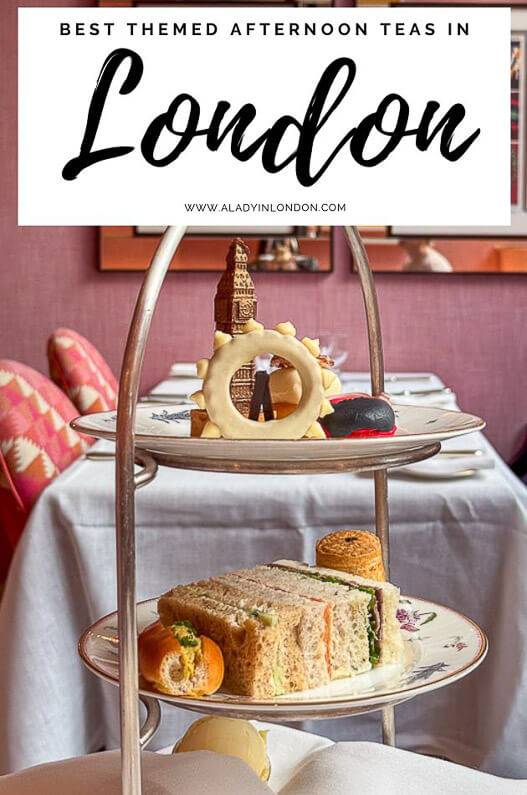 Themed afternoon teas in London