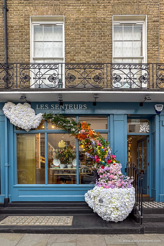 Belgravia in Bloom-Fassade