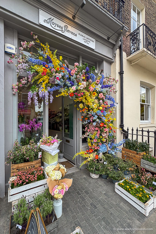 Blumenladen in der Elizabeth Street