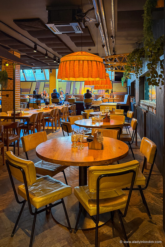 Amsterdam restaurant interior