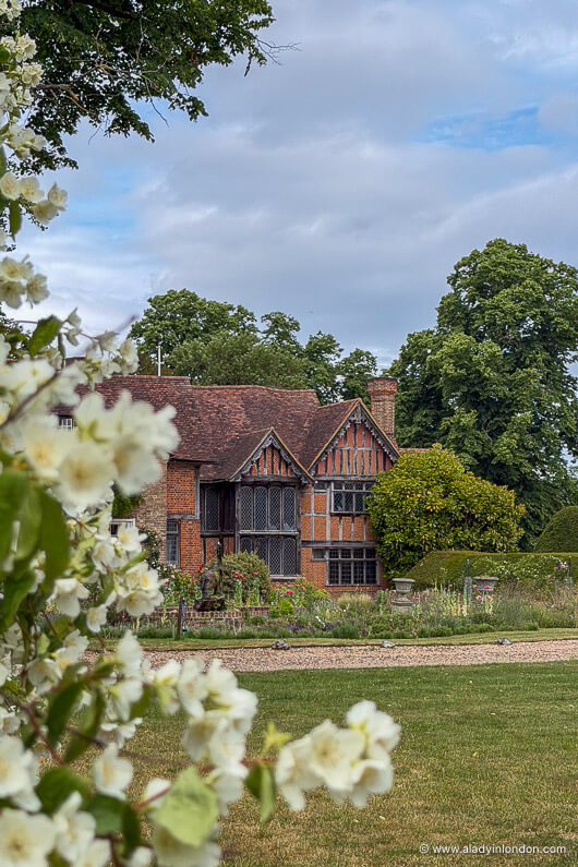 Vista al jardín de Dorney Court