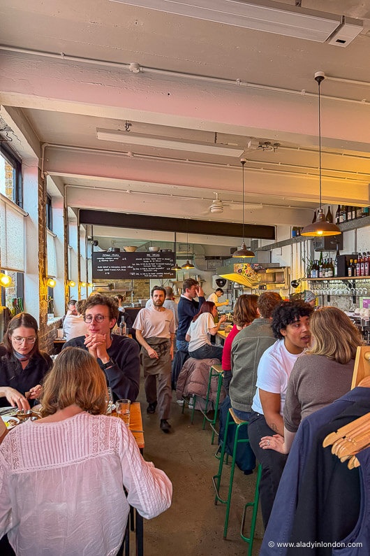 Margate restaurant interior
