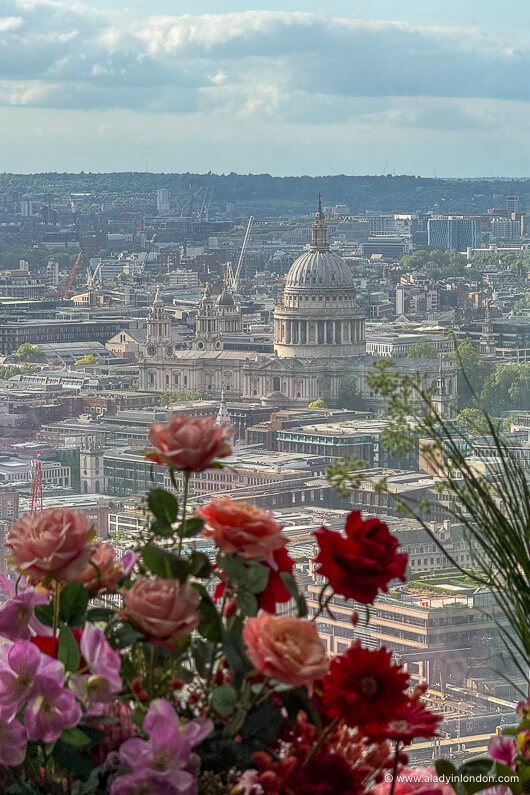 St Pauls Cathedral view from the Shard
