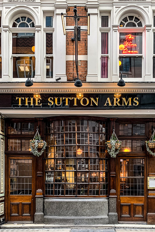 The Sutton Arms facade